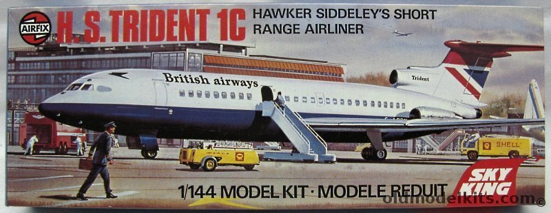 Airfix 1/144 H.S. Trident 1C Sky King - British Airways, 03174-9 plastic model kit
